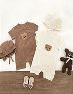 Combinaison courte manche pour bébé